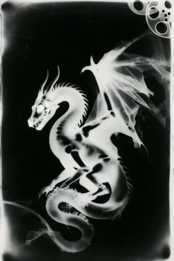 Experimental Analog Noir style reference image — experimental darkroom