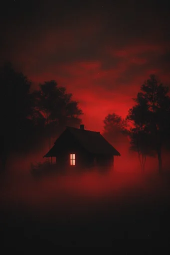 Cinematic Nocturnal Analog style AI image example 4