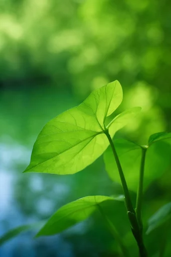 Luminous Botanical Macro style reference image — soft diffused natural light