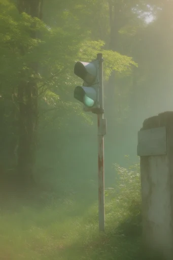 Ethereal Woodland Reverie style reference image — volumetric sunbeams
