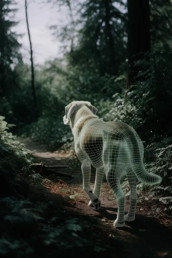 Simulated Gothic Wilderness style reference image — solitary pastoral melancholy