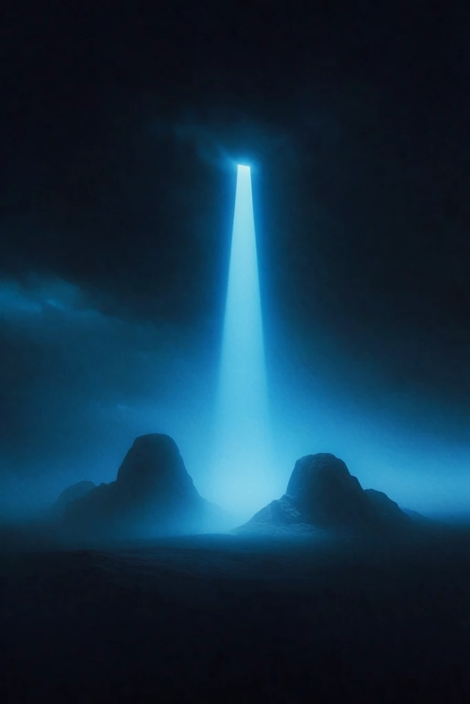 Luminous Abyssal Noir style AI image example 2