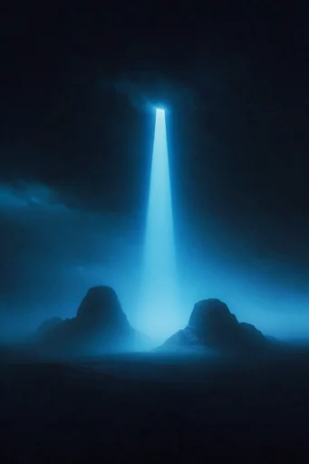 Luminous Abyssal Noir style AI image example 2