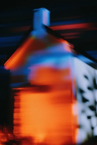 Kinetic Neon Glitch style AI image example 4