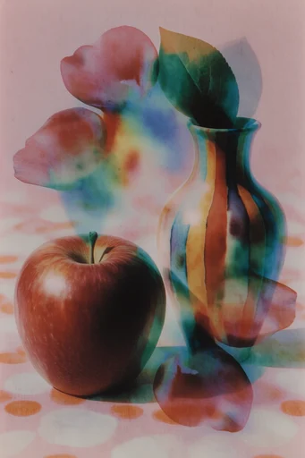 Ethereal Analog Surrealism style reference image — analog film grain