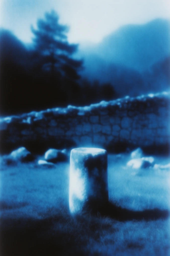 Nocturnal Cobalt Dreamscape style AI image example 2