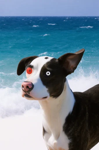 Vibrant Kinetic Realism style AI image example 3