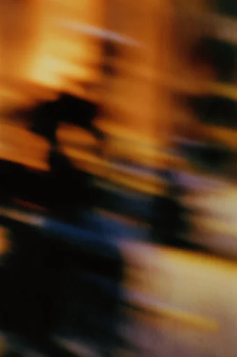 Kinetic Analog Abstraction style reference image — atmospheric abstraction