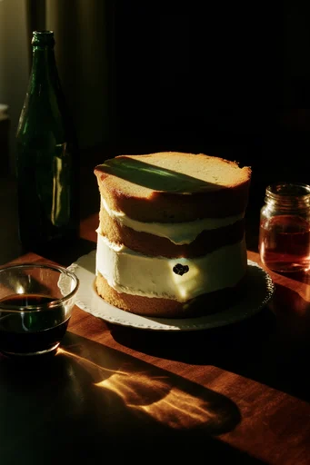 Cinematic Chiaroscuro Solace style reference image — golden hour sunbeams
