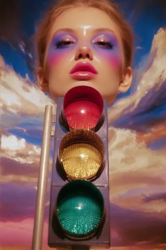 Hyper-Tactile Surrealist Beauty style reference image — hyper-detailed skin texture