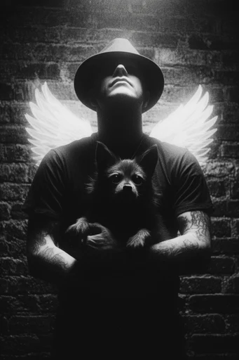 Luminous Noir Surrealism style reference image — blown-out highlights