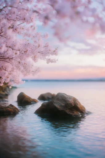 Ethereal Dewy Minimalism style reference image — high-gloss finish