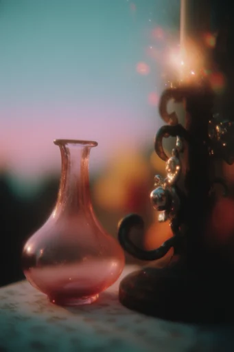 Ethereal Twilight Nostalgia style reference image — twilight gradient