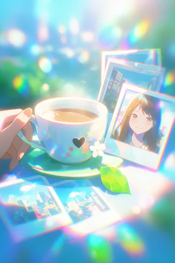 Luminous Prismatic Dreamscape style reference image — soft focus bloom