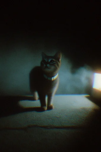 Ethereal Nocturnal Cinematic style reference image — chromatic aberration