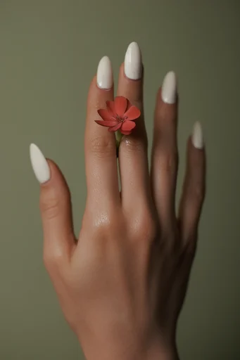 Botanical Surrealist Minimalism style reference image — minimalist editorial