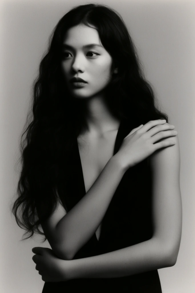 Timeless Monochrome Minimalism style AI image example 2