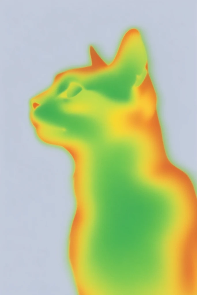 Luminous Thermal Diffusion style AI image example 3