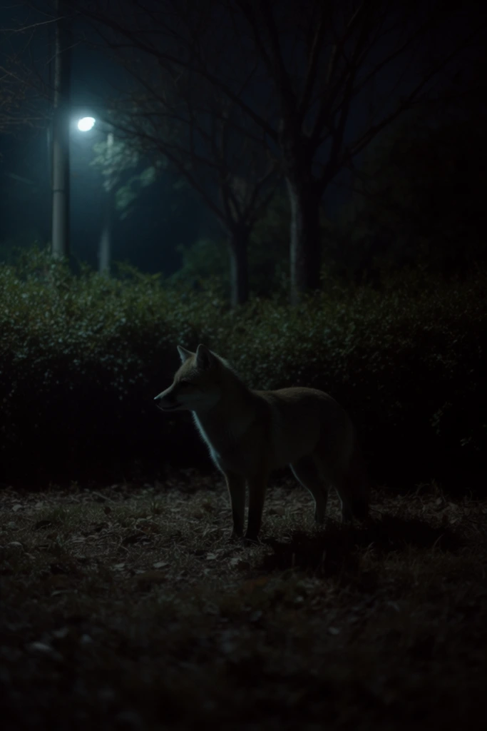 Cinematic Nocturnal Noir style AI image example 3