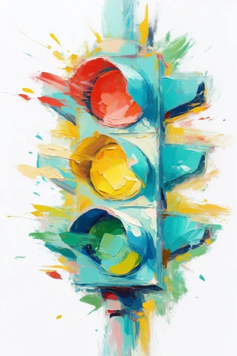 Vibrant Expressive Fauvism style reference image — vibrant color blocking