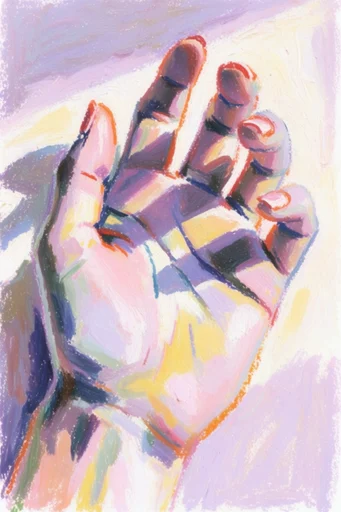Textured Fauvist Impressionism style reference image — expressive gestural strokes