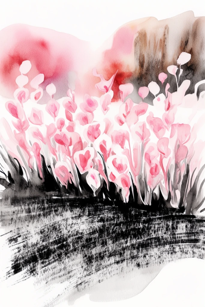 Ethereal Noir Illustration style AI image example 2
