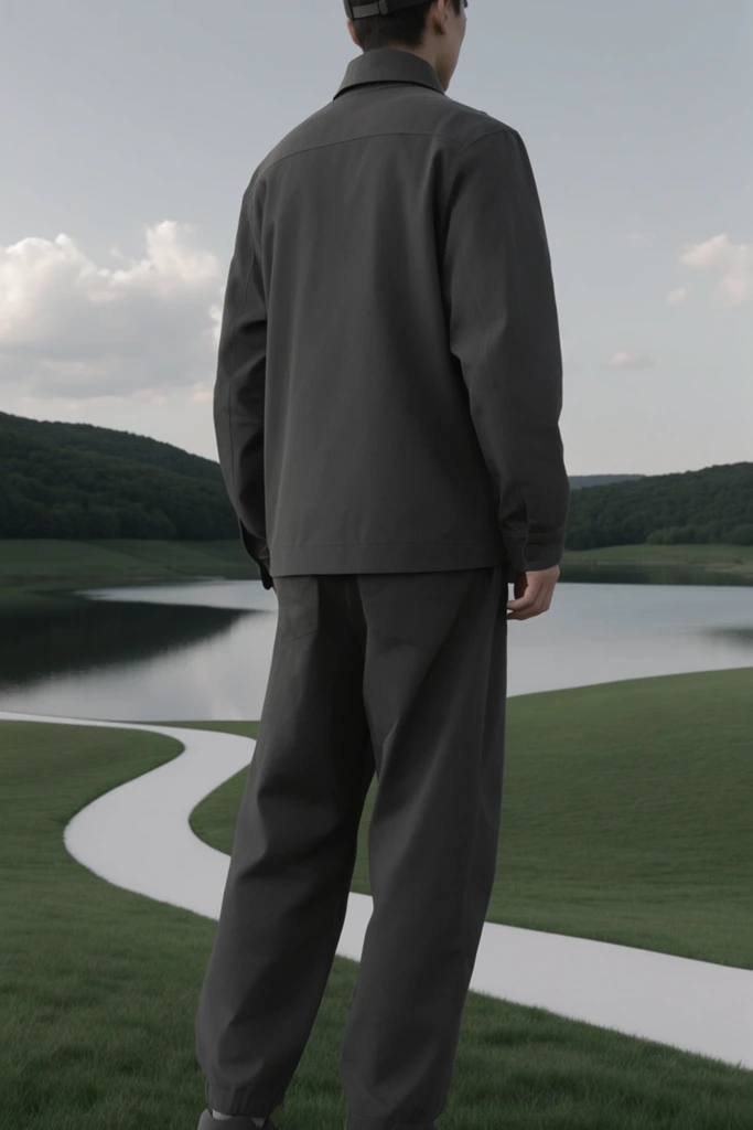 Clinical Avant-Garde Techwear style AI image example 2