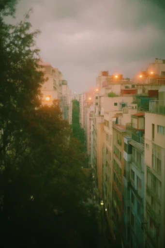Ethereal Melancholic Dreamscape style reference image — 35mm film photography