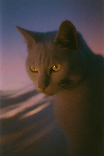 Ethereal Analog Nostalgia style reference image — nostalgic melancholic mood