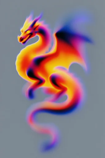 Spectral Thermal Minimalism style reference image — spectral glow