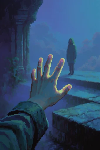 Atmospheric Pixel Nostalgia style reference image — nostalgic mood