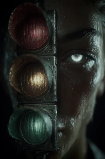 Visceral Chiaroscuro Portraits style reference image — chiaroscuro lighting
