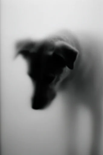 Ethereal Monochrome Noir style reference image — minimalist composition