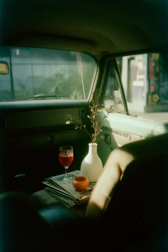 Cinematic Analog Liminality style reference image — liminal space