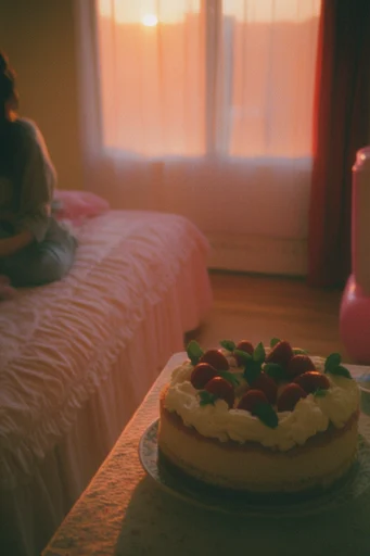 Nostalgic Pastoral Golden-Hour style reference image — warm amber color grading