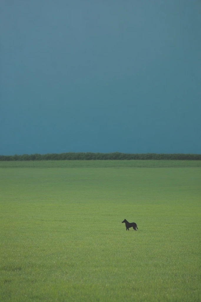 Cinematic Minimalist Liminality style AI image example 3