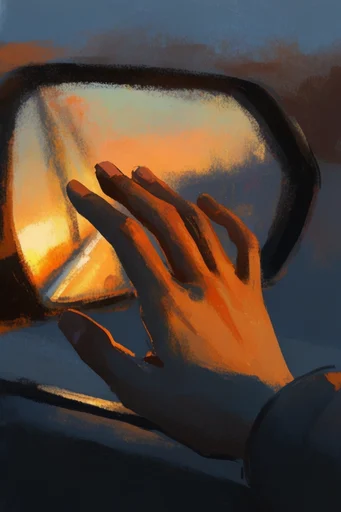 Nostalgic Golden Storybook style reference image — chalk pastel aesthetic