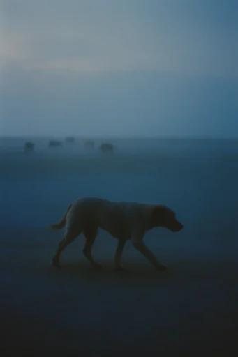 Luminescent Liminal Melancholy style reference image — cinematic melancholia