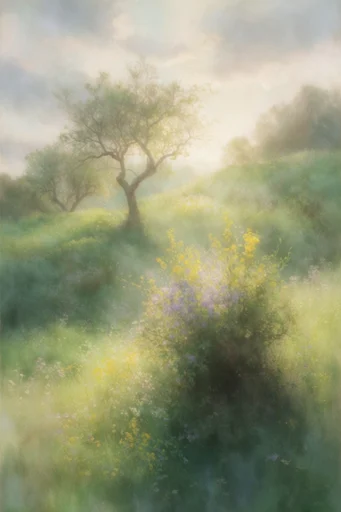 Ethereal Woodland Reverie style AI image example 2