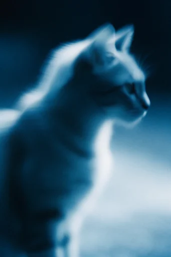 Ethereal Cyan Nocturne style reference image — dreamy impressionistic diffusion
