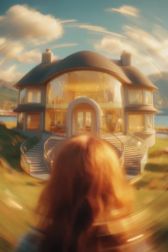 Luminous Gilded Dreamscape style AI image example 4