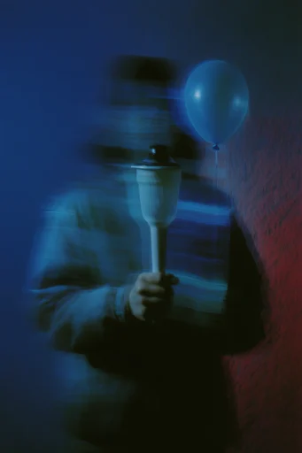 Spectral Cobalt Motion style reference image — long exposure motion blur