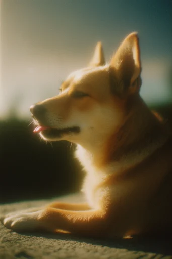 Ethereal Analog Nostalgia style reference image — introspective mood