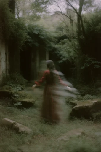 Spectral Urban Stillness style AI image example 2