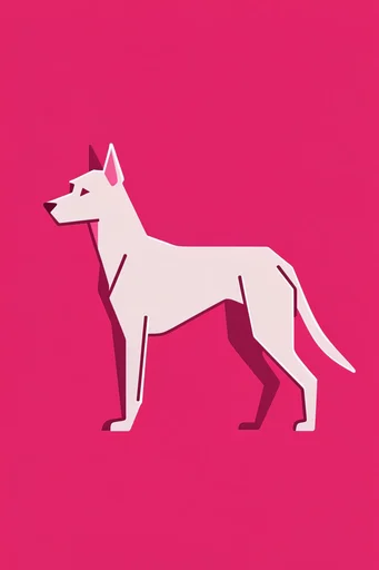 Graphic Monoline Minimalism style reference image — flat graphic design