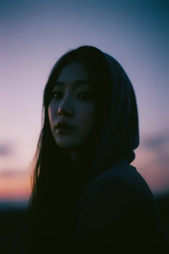 Nostalgic Twilight Haze style reference image — nostalgic analog aesthetic