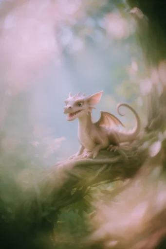 Luminous Ethereal Impressionism style reference image — painterly motion blur