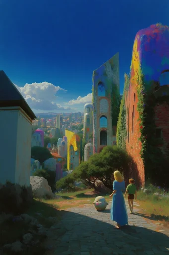 Surreal Botanical Utopia style reference image — dreamcore aesthetic