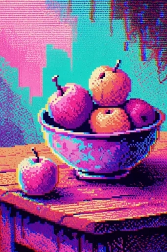 Hyper-Saturated Glitch Nostalgia style reference image — chromatic aberration