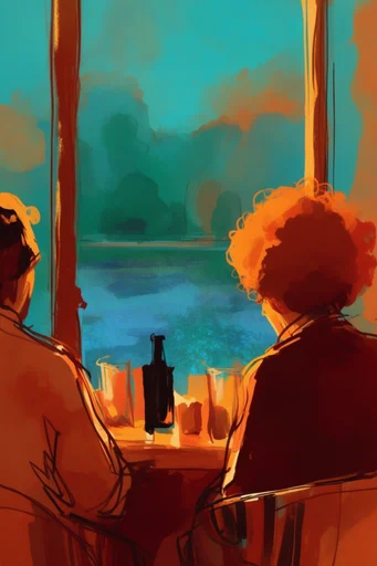 Bold Expressive Illustration style AI image example 2